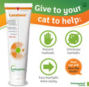 Vetoquinol Laxatone: Oral Hairball Lubricant Gel for Cats  Tuna-Flavored, 2.5oz