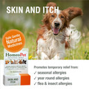 Homeopet Skin And Itch, Safe And Natural Itch Relief For Dogs And Cats, Coat And Skin Soother For Pets, 15 Milliliters Homeopet Skin And Itch, Safe And Natural Itch Relief For Dogs And Cats, Coat And Skin Soother For Pets, 15 Milliliters