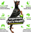 Charlie&Buddy Hmp And Salmon Oil For Dogs Skin And Coat Halth - 3, 6, 9 Omega Pet Hmp Oil For Dogs And Cats, Rich In Vitamins B, E Dog Fish Oil & Hmp For Dogs Anxity And Strss Rlief, Jint Pin