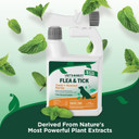 Vet'S Best Flea And Tick Yard And Kennel Spray - Kills Mosquitoes With Certified Natural Oils - Plant Safe With Ready-To-Use Hose Attachment - 32 Oz