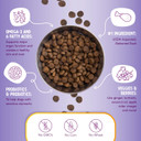 Health Extension Dry Dog Food, Natural Food With Added Vitamins & Minerals, Suitable For All Puppies, Duck & Sweet Potato Recipe With Whole Vegetable & Berries (23.5 Pound)
