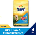 Natureã¢ÂS Recipe Puppy Dry Dog Food, Lamb & Rice Recipe, 4 Pound Bag