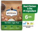 Rachael Ray Nutrish Premium Natural Dry Dog Food, Real Chicken & Veggies Recipe, 6 Pounds (Packaging May Vary)6 Pound (Pack Of 1)