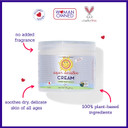 California Baby Super Sensitive Cream (Unscented) | Plant-Based | Allergy Friendly | No Added Fragrance | Baby Sensitive Cream & Moisturizer For Dry, Very Sensitive Skin | 4Oz