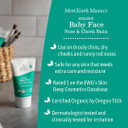 Earth Mama Organic Baby Face Nose & Cheek Balm | Moisturizer With Calendula Oil For Dry Skin Care, Natural Petroleum Jelly Alternative (2-Fluid Ounce)