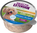 Health Extension Wet Dog Food, Grain-Free, Natural Food Cups For Small Breed Dogs With Added Vitamins, Include 6 Chicken Recipe Cups & 6 Turkey Recipe Cups, Each Cup Weight (3.5 Oz / 99.2 G)