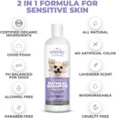 Mighty Petz Dog Ear Cleaner Solution And Mighty Petz 2-In-1 Oatmeal Dog Shampoo And Conditioner Bundle