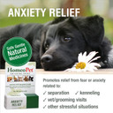 Homeopet Anxiety Relief Medicine For Pets, Natural Anxiety Relief For Dogs And Cats, Cat And Dog Calming Medicine, 15 Milliliters