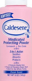 Caldesene Medicated Protecting Body Powder With Zinc Oxide And Cornstarch, Talc Free, 5 Oz