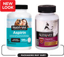 Nutri-Vet Aspirin For Dogs | Dogs Under 50Lbs | 120 Mg | 100 Count (Pack Of 1)