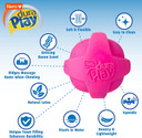 Hartz Dura Play Bacon Scented Squeak Ball Dog Toy For Small Breeds, 3 Packsmall (3 Count)