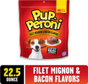 Pup-Peroni Filet Mignon & Bacon Flavor Dog Treats, 22.5 Ounce22.5 Ounce