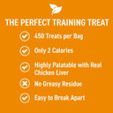 Cloud Star Tricky Trainers Crunchy Dog Training Treats 5 Oz Pouch, Cheddar Flavor, Low Calorie Behavior Aid With 680 Treats12 Ounce (Pack Of 1)