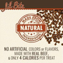Lil' Bitz Hickory Smoked Beef Training Treats For All Dog Breeds - Low Calories, Grain Free, Natural Ingredients, Nasc Compliance - Perfect Reward For Dogs Of Every Size (4 Oz)