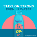Coppertone Kids Sunscreen Spray Spf 50, Water Resistant Sunscreen For Kids, #1 Pediatrician Recommended Sunscreen Brand, Broad Spectrum Spray Sunscreen Spf 50, 5.5 Oz Spray,Blue5.5 Ounce (Pack Of 1)