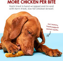 Riley'S Chicken Wrapped Dog Treats - Usa Sourced, Usa Made Medium Dog Treats - Dog Chew Sticks - Raw Hides For Medium Dogs - Wrapped Rawhide Sticks For Dogs - 12 Twists - Medium