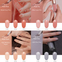 Bbia Ready To Wear Nail Color Polish, 0.24 Fl Oz  Quick-Dry Natural Colors, Glossy & Sheer Finish, Buildable Formula, Long-Lasting, Care Ingredients Included, Home Diy Manicure (Ns03 Nude Peach)Ns03 Nude Peach