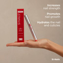 Isdin Si-Nails Nail Strengthener Cuticle Serum Treatment With Hyaluronic Acid , 0.08 Fl Oz (Pack Of 1)
