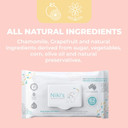 Niki'S Natural Baby Wipes | Organic Baby Wipes Sensitive | Made With Manuka Honey And Coconut Oil, Unscented | Ewg Verified | 248 Wipes (4 Pack X 62 Count Wipes)