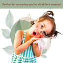 Terra Bamboo Baby Wipes: Kiwifruit Extract, 99% Pure New Zealand Water, 100% Biodegradable Bamboo Fiber, 0% Plastic, Unscented Baby Wipes For Sensitive Skin, 1 Pack Of 70 Wipes