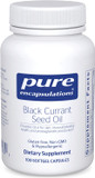 Pure Encapsulations Black Currant Seed Oil | Hypoallergenic Dietary Supplement | 100 Softgel Capsules100 Count (Pack Of 1)