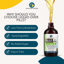 Amazing Herbs Cold-Pressed Black Seed And Flax Seed Oil Blend - Gluten-Free, Non-Gmo, High In Omega 3, 6, & 9, Supports Joint, Brain, And Heart Function - 8 Fl Oz