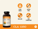 Naturewise Cla 1250 Support Exercise Naturally (2-Month Supply), Support Fitness Goals, Supports Healthy Energy Levels 180 Count180 Count (Pack Of 1)