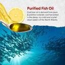 Barlean'S Cod Liver Oil Liquid Supplement, Omega 3 Fish Oil With 900Mg Epa And Dha Plus Vitamin D, Supplements For Joint, Brain, And Heart Health Support, Lemonade Flavor, 8 Oz