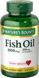 Nature'S Bounty Fish Oil, Supports Heart Health, 1000Mg, Rapid Release Softgels, 145 Ct145 Count (Pack Of 1)