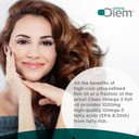 Omne Diem Clean Omega 3  1020Mg, 120 Softgel Capsules  Fish Oil Dietary Supplement With Omega-3 Fatty Acids: Epa & Dha