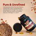 Barlean'S Flaxseed Oil Softgels, Cold-Pressed Flax Seed Supplement With 1,650 Mg Ala Omega-3 Fatty Acids For Joint & Heart Health, 1000Mg, 100 Ct100 Count (Pack Of 1)