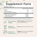 Flaxseed Oil 1400Mg Softgels, 300 Counts | W/ 700Mg Ala Omega 3, Cold Pressed, Rich In Fatty Acids, Alpha Linolenic Acid, Support Heart Health & Immune System | Non-Gmo, No Gluten - 300 Servings