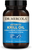 Dr. Mercola Antarctic Krill Oil, 30 Servings (60 Capsules), Dietary Supplement, Support Organ, Bone And Joint Health, Non Gmo, Msc Certified60 Count (Pack Of 1)