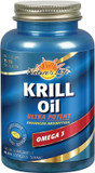 Nature's Life Krill Oil 1000mg, Ultra Potent Mini Softgels | Immune, Heart, Joint Support with Omega-3s | 90ct, 45 Serv