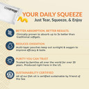 Coromega Omega 3 Fish Oil Supplement, 650Mg Of Omega-3S With 3X Better Absorption Than Softgels, Orange Flavor, 90 Single Serve Squeeze Packets