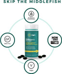 Iwi Life Vegan Omega 3 Essential - 30 Softgels I Algae Omega 3 Supplement, 950Mg Algae Oil, Epa Dha Omega-3 Fatty Acids, Plant Based Fish Oil For Heart, Brain, Joints, Immune Support - 90 Day Supply Iwi Life Vegan Omega 3 Essential - 30 Softgels I Algae Omega 3 Supplement, 950Mg Algae Oil, Epa Dha Omega-3 Fatty Acids, Plant Based Fish Oil For Heart, Brain, Joints, Immune Support - 90 Day Supply