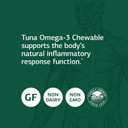 Standard Process Tuna Omega-3 Chewable - Whole Food Antioxidant, Brain Health And Brain Support, Skin Health And Hair Health With Tuna Oil - 120 Chewable Softgels