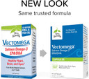 Terry Naturally Vectomega - 60 Capsules, Pack Of 2 - Omega-3 From Salmon, Including Epa & Dha - Non-Gmo, Gluten Free - 120 Total Servings