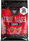 Bsn True-Mass Weight Gainer, Muscle Mass Gainer Protein Powder, Strawberry Milkshake, 10.25 Pound10.25 Pound (Pack Of 1)