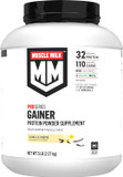 Muscle Milk Gainer Protein Powder, Vanilla Creme, 32G Protein, 5 Pound