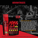 Mutant Mass Extreme Gainer  Whey Protein Powder  Build Muscle Size And Strength  High Density Clean Calories (Vanilla Ice Cream, 6 Lbs)4 Servings (Pack Of 1)