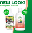 Dynamic Health Healthy Blend With Acai, Mangosteen, Noni, Maqui & Aloe Vera, No Additives, Immune System Support, Antioxidant, Vegan, Gluten Free, Non-Gmo, 32 Fl Oz