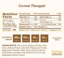 Huma Chia Hydration Drink Mix, Coconut Pineapple 40 Servings - Low Calorie, High Electrolyte Powder - 100% Natural, 1G Sugar, 10 Calcoconuts & Pineapples7.10 Ounce (Pack Of 1)