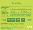 Huma Chia Hydration Drink Mix, Lemon Lime 40 Servings - Low Calorie, High Electrolyte Powder - 100% Natural, 1G Sugar, 10 Cal7.10 Ounce (Pack Of 1)