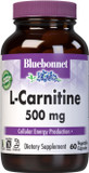 Bluebonnet L-Carnitine 500 Mg Vitamin Capsules, White, 60 Count Bluebonnet L-Carnitine 500 Mg Vitamin Capsules, White, 60 Count