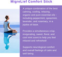 Migrelief Nutritional Support & Comfort Kit For Migraine Sufferers - Migrelief Original Daily Triple Therapy Formula, Plus Migrelief Comfort Stick Essential Oils Roll-On (10Ml) - 1 Month Supply2 Piece Set