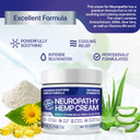 Paulinrise Neuropathy Pain Cream For Feet  Soothing Nerve Pain Cream With Arnica, Vitamin B6 And E, Msm, And Aloe Vera  Maximum Strength Formula For Feet And Hands  Cooling And Rejuvenating