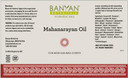 Banyan Botanicals Mahanarayan Oil  99% Organic Ayurvedic Massage Oil  Soothes Sore Muscles, Supports Healthy And Comfortable Joints, Tendons & Muscles  12Oz.  Non Gmo Sustainably Sourced Vegan