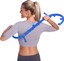 Body Back Buddy Classic - Usa Made- Trigger Point Massage Tool, Neck And Back Massager Handheld, Manual Self Massager, Massage Cane, Muscle Knot Remover With Instructions (2-Pack, Blue)Two-Pack Blue [2-Pack]