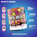 G Fuel Hype Sauce Energy Powder, Sugar Free, Clean Caffeine Focus Supplement, Water Mix, Raspberry Lemonade Flavor, Focus Amino, Vitamin + Antioxidants Blend, 9.8 Oz (40 Servings) G Fuel Hype Sauce Energy Powder, Sugar Free, Clean Caffeine Focus Supplement, Water Mix, Raspberry Lemonade Flavor, Focus Amino, Vitamin + Antioxidants Blend, 9.8 Oz (40 Servings)
